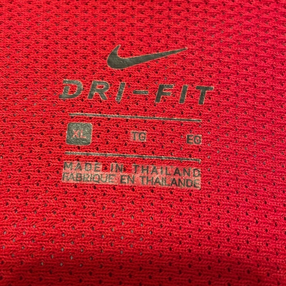 Nike Pull Over Half Zip Ventilated Back - image 2